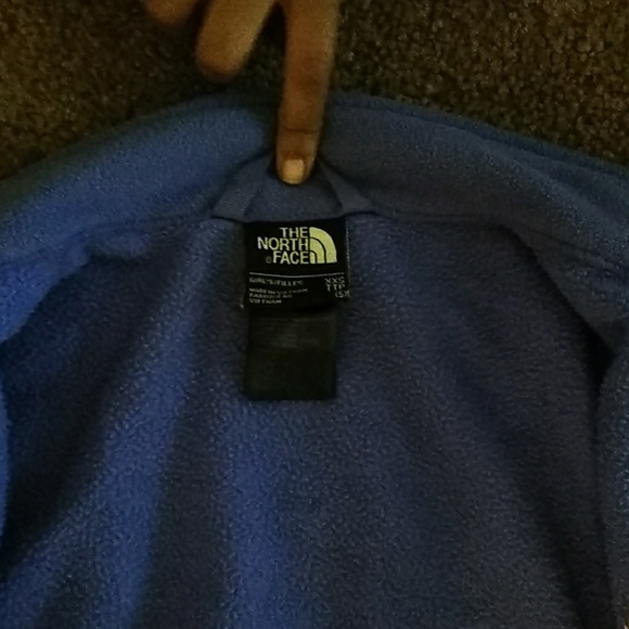 North Face Toddler Purple Jacket - Picture 2 of 2